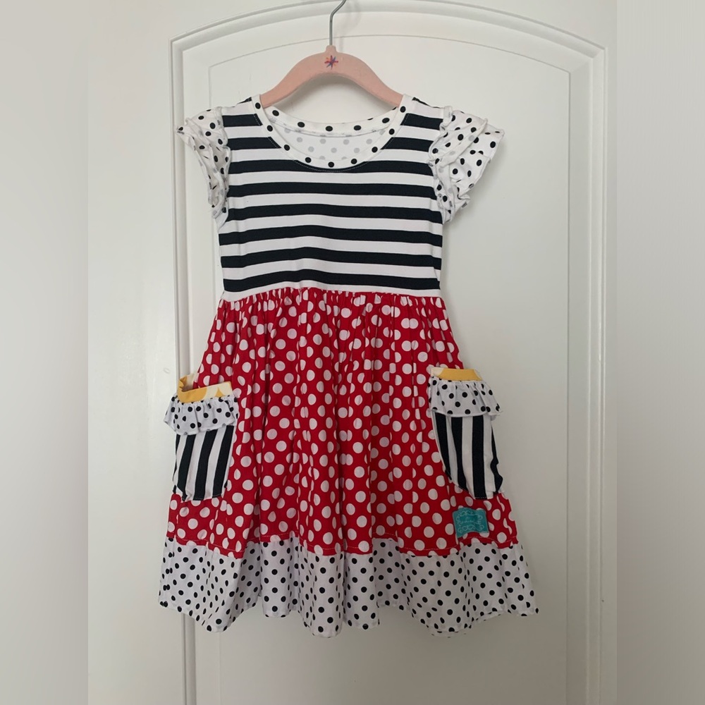 Fleur l’enfant minnie dress 3y